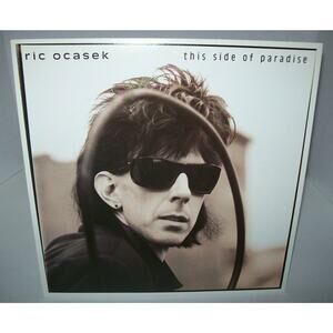 Ric Ocasek ‎This Side Of Paradise Japan Vinyl Record Album NM 1986 New Wave